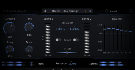 Physical Audio Dual Spring Reverb v3.1.3 WiN